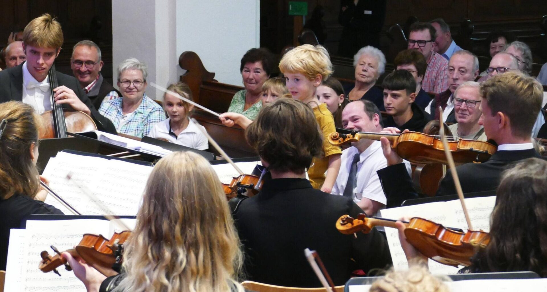 Vierjähriger Dirigent übernimmt die Junge Philharmonie Augustusburg