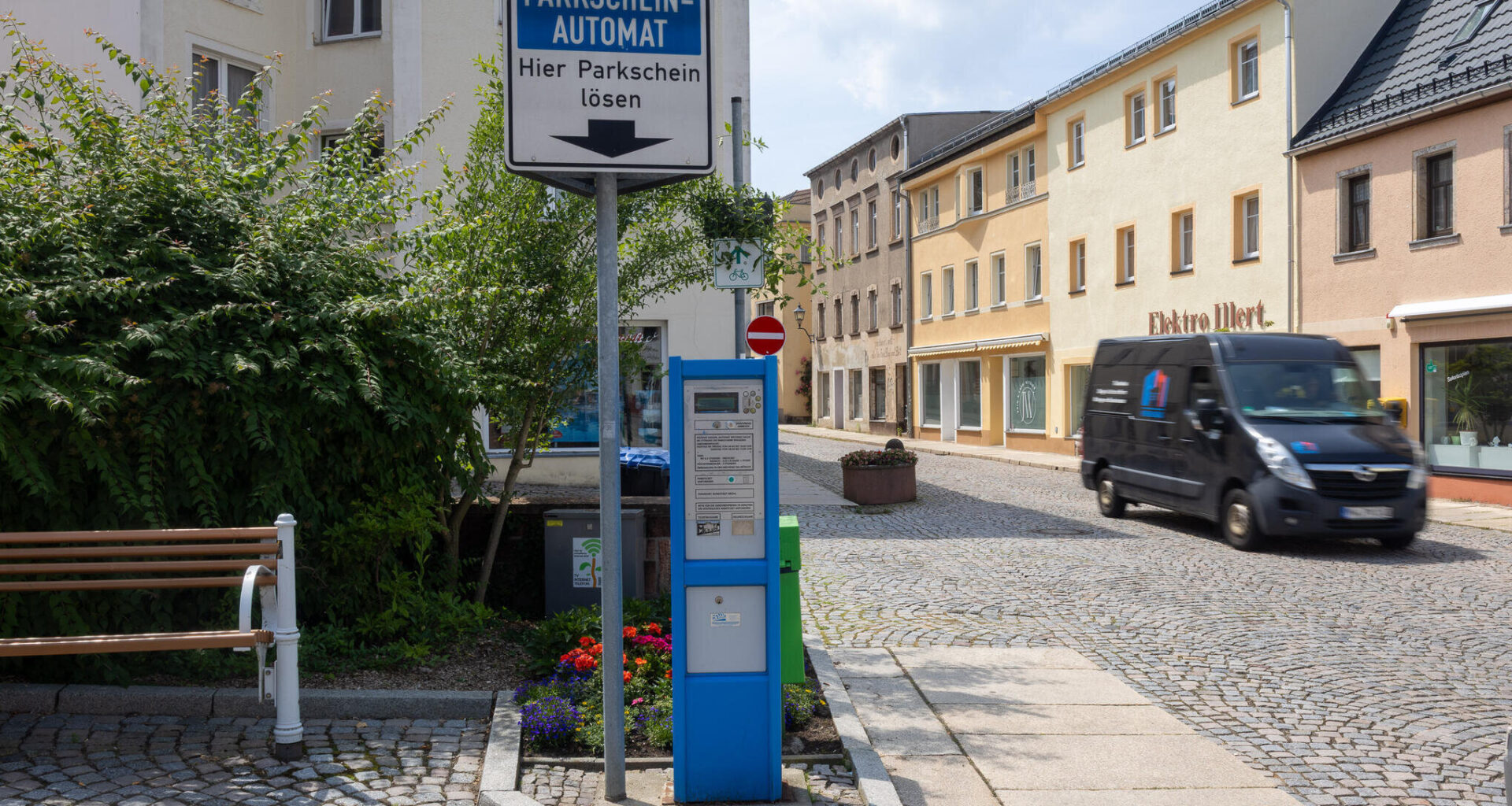 Das Ende des Gratis-Parkens: Burgstädt rüstet Parkplätze auf