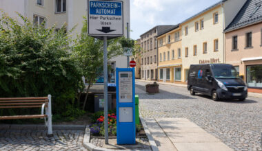 Das Ende des Gratis-Parkens: Burgstädt rüstet Parkplätze auf
