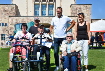Top Veranstaltung „Inklusiv gewinnt“ brachte viele Menschen zusammen - Aphasikerverein mit Lars Riedel.