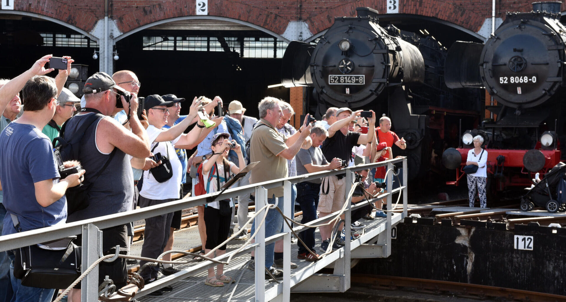 Heizhausfest auf dem Chemnitzer Schauplatz Eisenbahn