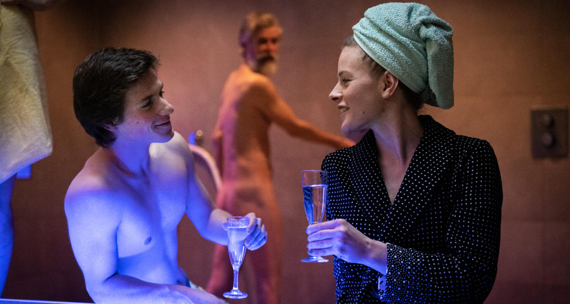 Wenn es in der Sauna so richtig heiß wird