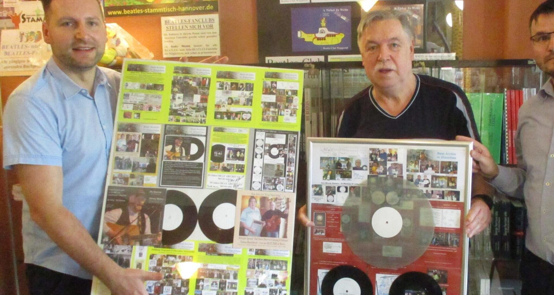 Im Beatles-Museum Halle wird an Glauchauer Beat-Archiv erinnert