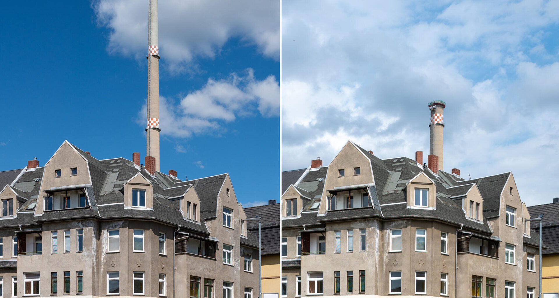 Chemnitzer Esse um die Hälfte abgeknabbert