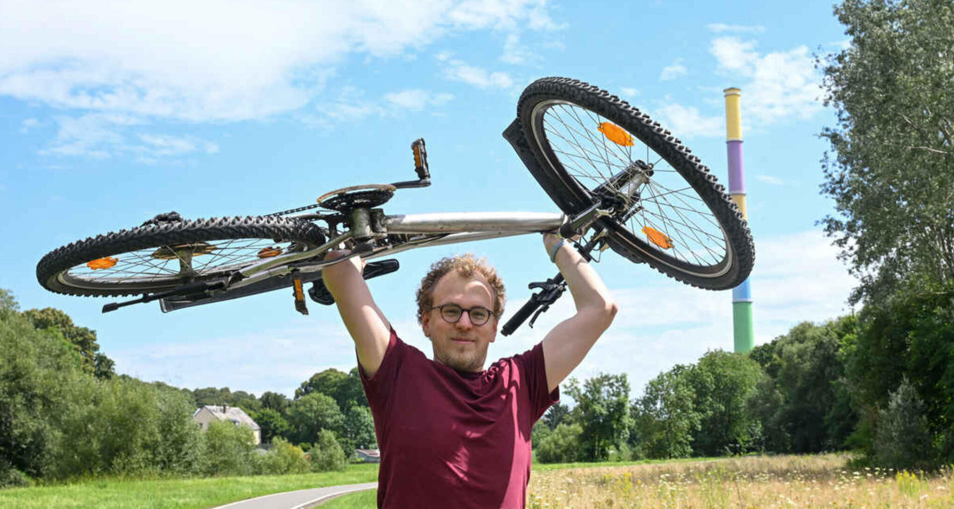 Drei Fahrradtouren für Familien entlang Flüssen, Schlössern und mit Industrieromantik