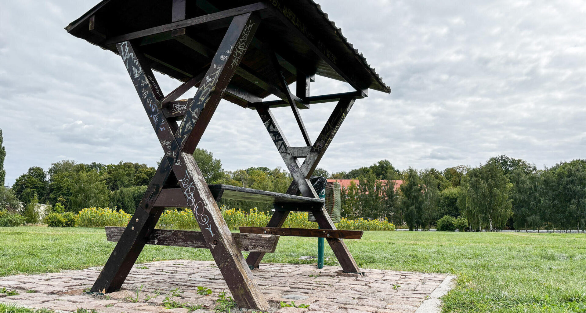 Warum die Chemnitzer Polizei eine Wiese hinter der Blindenschule zum gefährlichen Ort erklärte