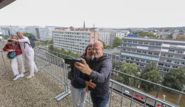 Chemnitz feiert erstes Dachfestival, doch auf die meisten Dächer darf man nicht
