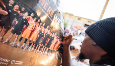 So lief die Teampräsentation der Niners Chemnitz