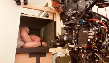 Wie der lebendig begrabene Kommissar in der Kiste gefilmt wurde