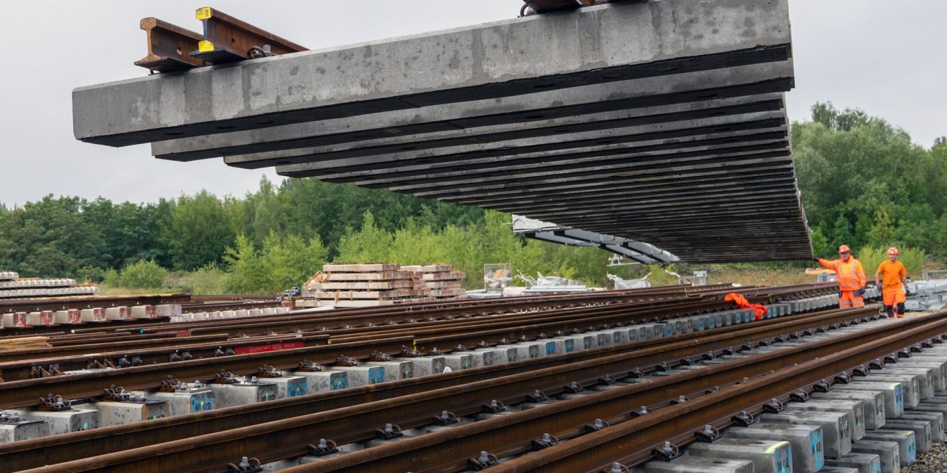 Generalsanierung der Bahnstrecke Berlin-Hamburg gestartet