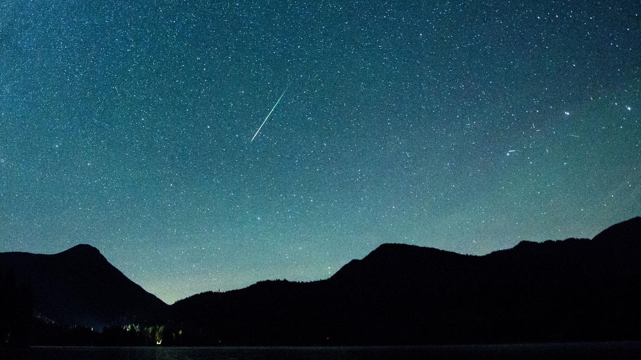 Perseiden: Perseiden in Bayern hinter Wolken