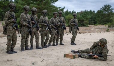 Krieg in der Ukraine: 10.000 Polen absolvieren Sommer-Bootcamp bei der Armee