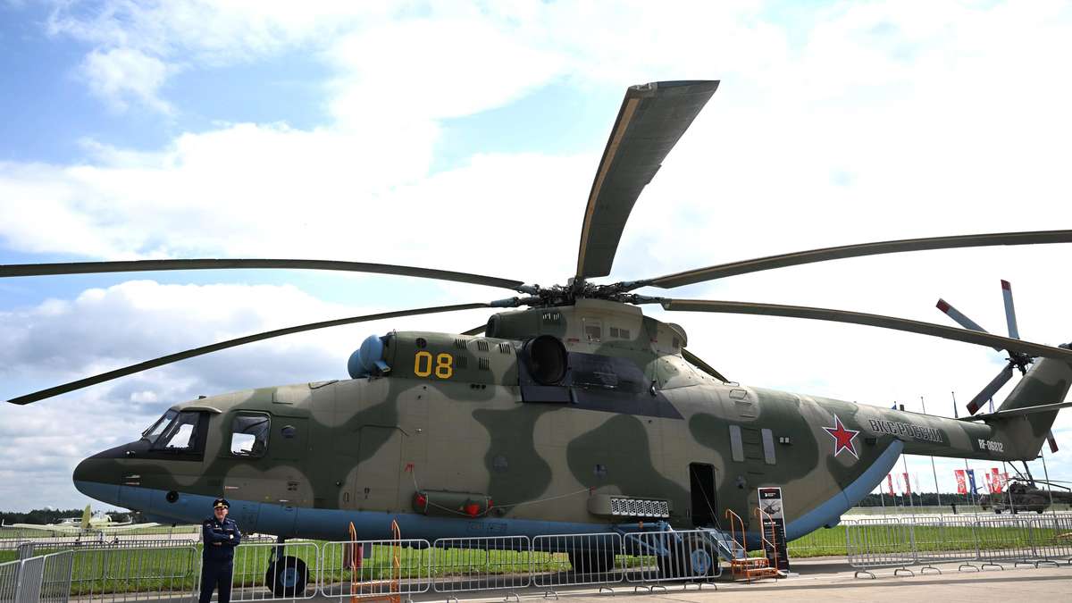 Weltgrößter Hubschrauber seit Jahrzehnten gebaut