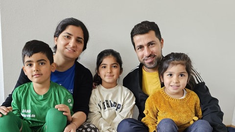 Familie Khorto ist aus dem Nordirak nach Deutschland geflohen. Sie gehören den Jesiden an - einer verfolgten Minderheit.