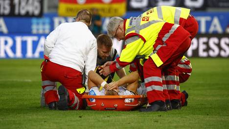 Johannes Reichert verletzt sich schwer am Knie