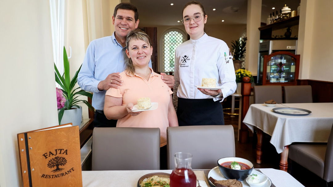 Mit Borschtsch gegen das Heimweh: Ukrainer eröffnen Restaurant "Fajta"