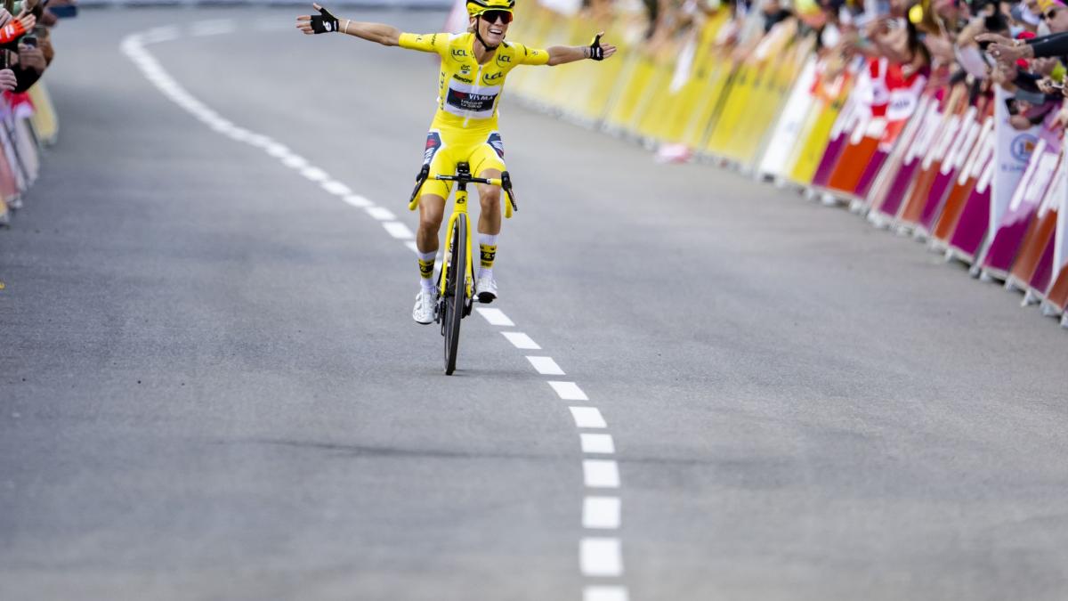 Tour de France der Frauen: Macron und Pizza: «Königin» erlöst Rad-Nation Frankreich