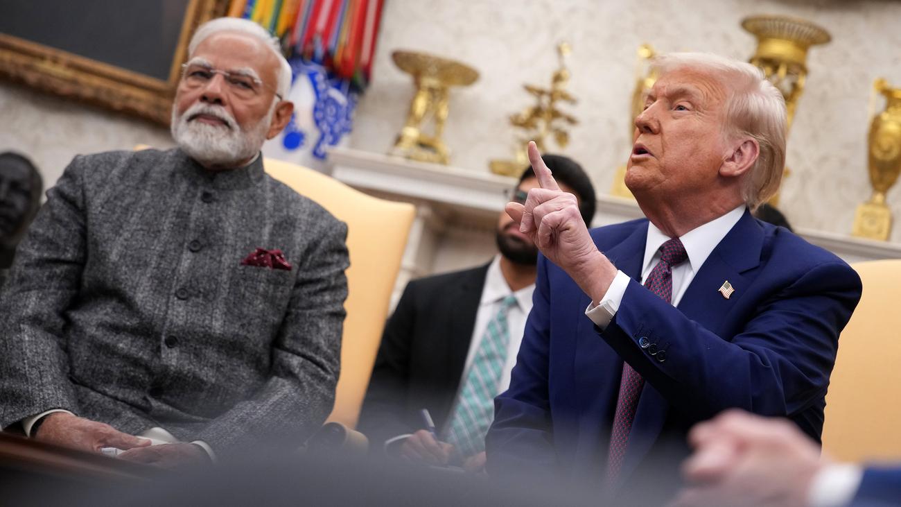 Indien: Trump will Indien wegen Handel mit Russland höher bezollen