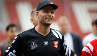 Robert Schröder, Trainer des Halleschen FC (imago images/Uwe Koehn)