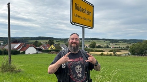 Thomas Heller aus Prümhofft, dass das Festival in Büdesheim künftig noch mehr Menschen anzieht.