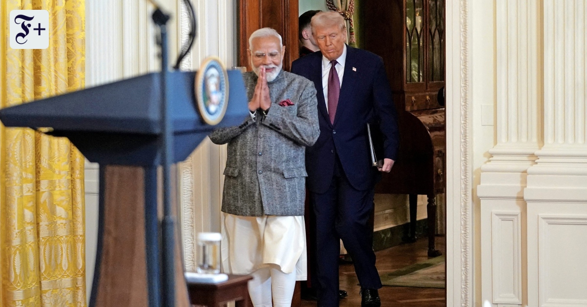 Indien reagiert entsetzt auf Trumps Angriffe
