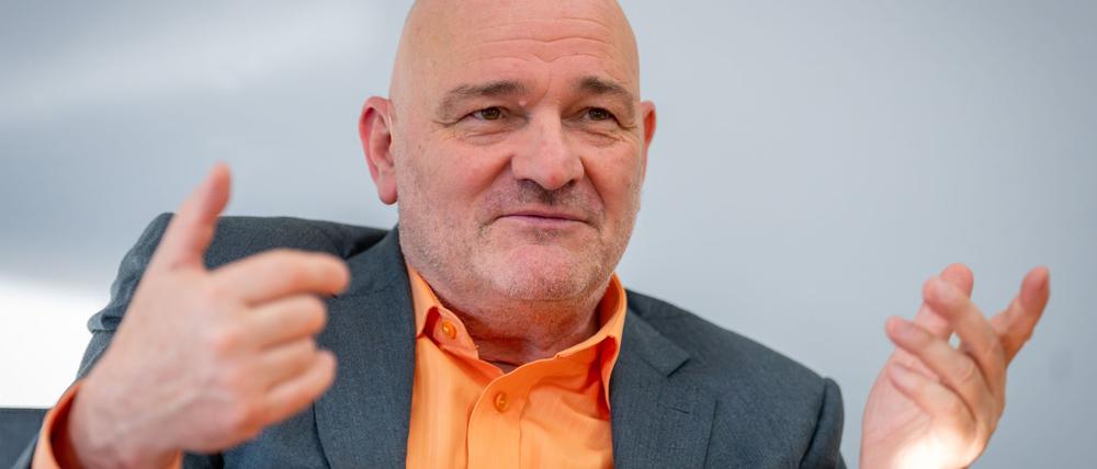 Brandenburgs Europa- und Finanzminister Robert Crumbach (BSW).