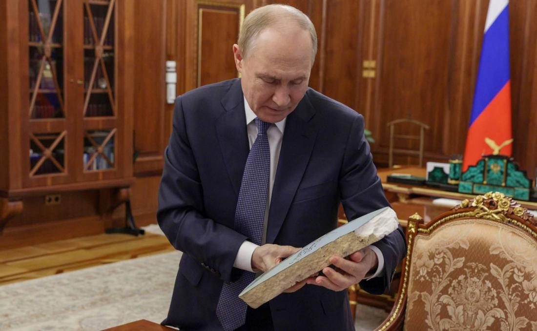 Wladimir Putin im Kreml.