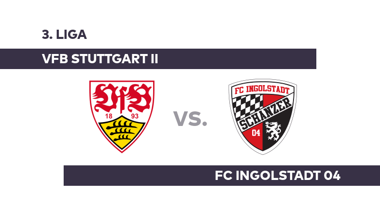 VfB Stuttgart II - FC Ingolstadt 04: Stuttgart hofft auf ersten Saisonsieg - 3. Liga