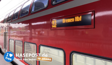 42-Jähriger bettelt auf Bahnsteig in Bremen – und landet für ein Jahr im Gefängnis