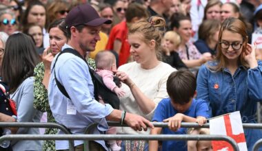 Prinzessin Beatrice wird von Ehemann Edo und den Kids gefeiert