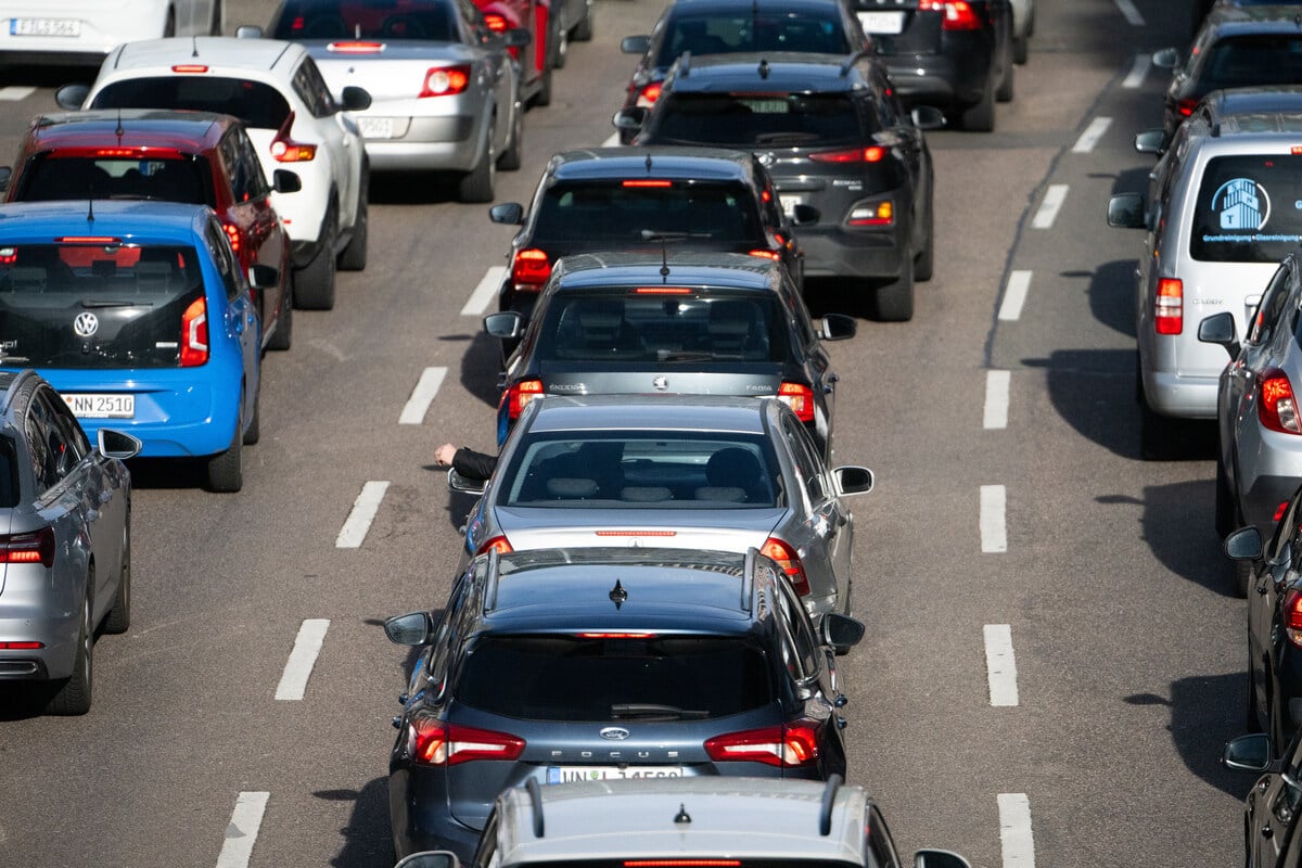 Einsatz auf der A14 bei Halle