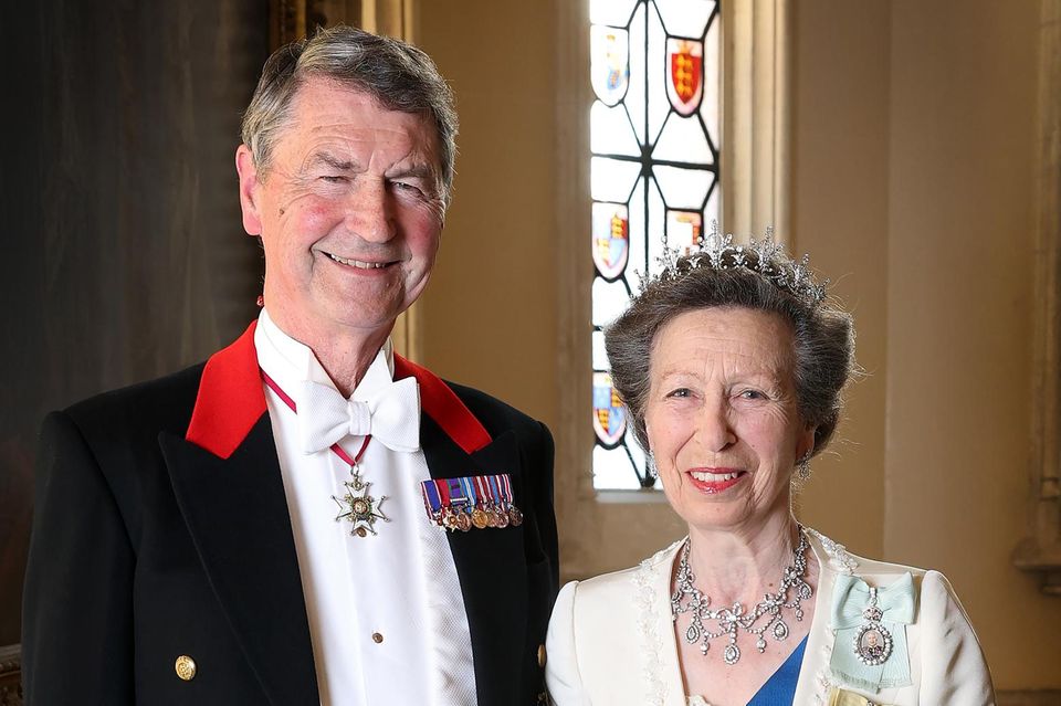Prinzessin Anne und Ehemann Tim Laurence