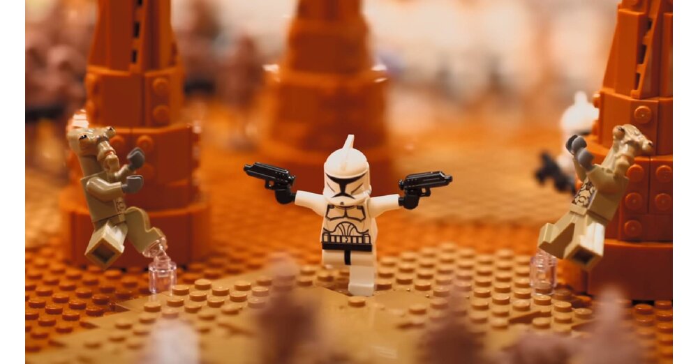 Über 4 Meter lang und mehr als 250.000 Steine: LEGO-Fan baut beeindruckendes Star-Wars-Diorama