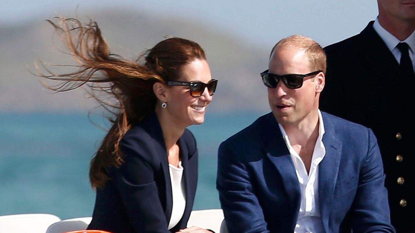 Prinz William + Kate: Alle Details ihres luxuriösen Yacht-Urlaubs