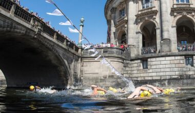 Schwimmen in der Spree wäre schön – aber nicht bei der Museumsinsel