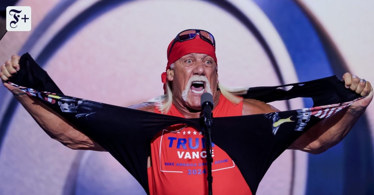 Wrestling in den USA: Donald Trump macht es wie Hulk Hogan im Ring