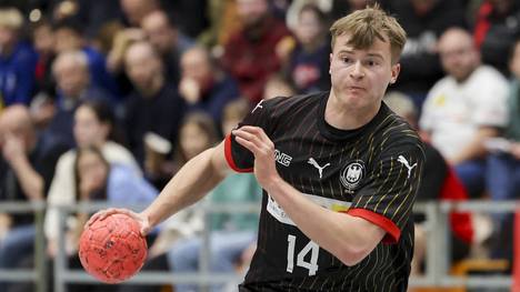 Linus Schmid spielt mit der DHB-Auswahl bei der U19-WM