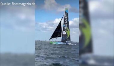 Crash beim Ocean Race Europe