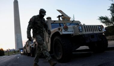 Washington, D. C.: Nationalgardisten beginnen Einsatz in US-Hauptstadt