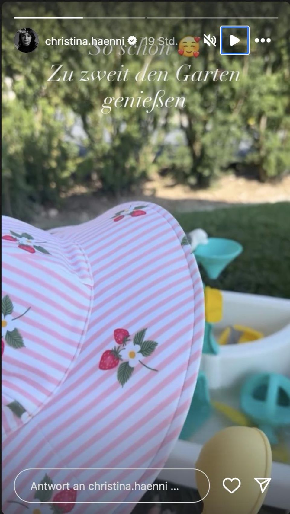 Christina Hänni macht sich einen schönen Tag mit ihrer Tochter