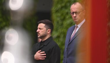 Ukrainegipfel: Wolodymyr Selenskyj kommt zum Ukrainegipfel nach Berlin