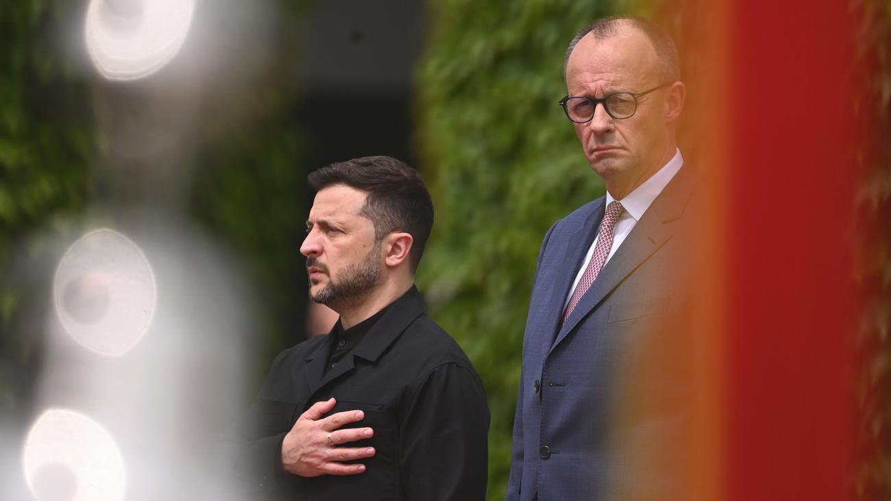 Ukrainegipfel: Wolodymyr Selenskyj kommt zum Ukrainegipfel nach Berlin
