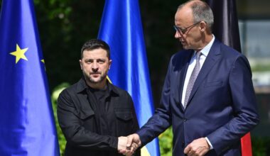 Merz empfängt Selenskyj zu Ukraine-Schalten in Berlin