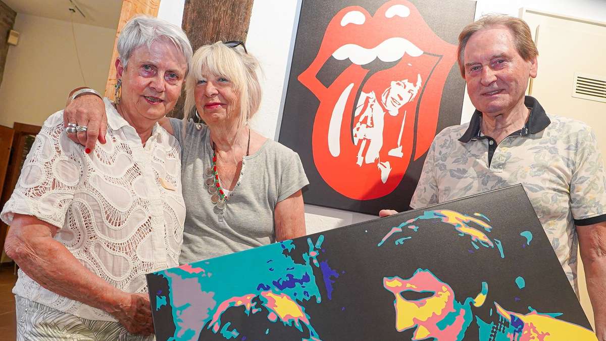 Richards und Jagger ganz nah