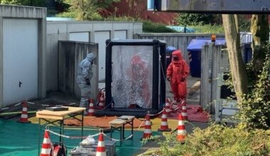 FW-GE: Chlorgasaustritt im öffentlichen Schwimmbad - Undichtigkeit erfolgreich behoben