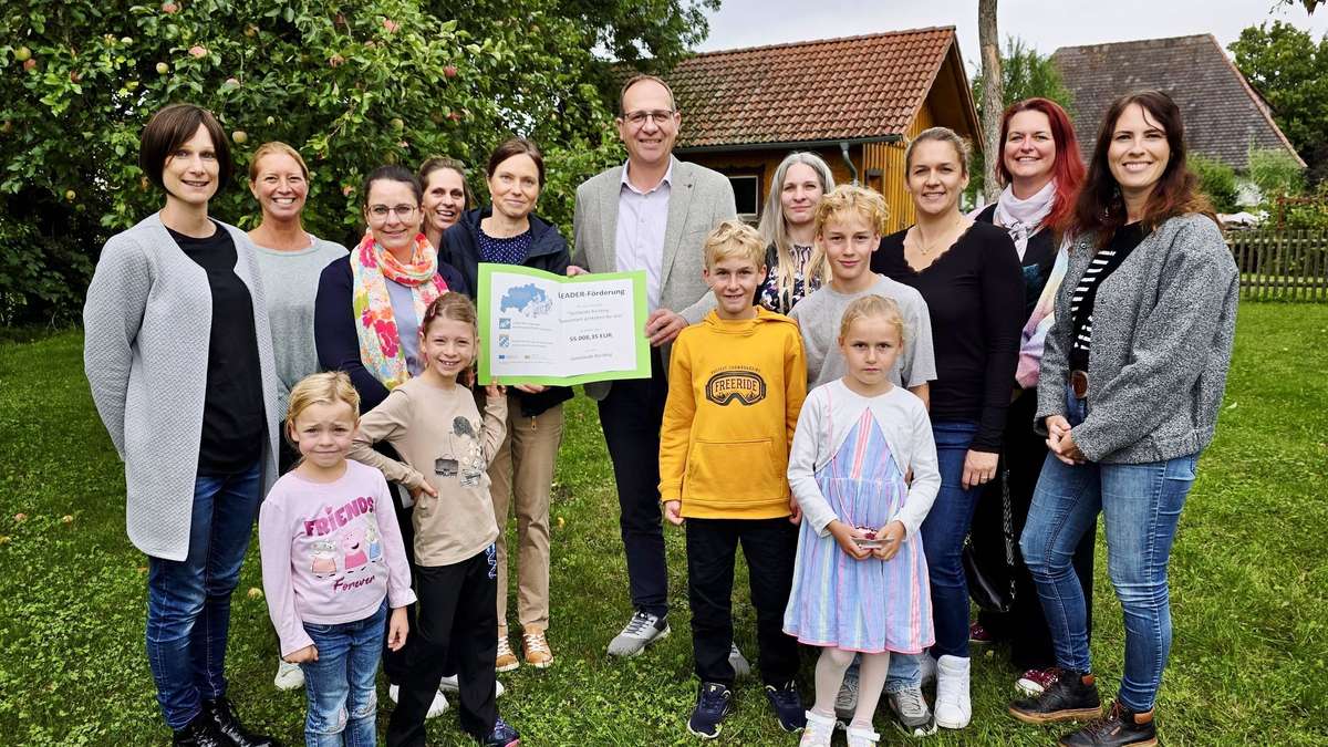Raistinger Spielplatz: Mit EU-Leader-Förderung zum Ziel