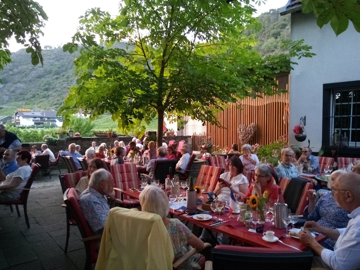 Französischer Abend des Freundeskreises Linz-Pornic e.V. mit französischem Buffet und Musik