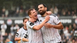 Zwei Spieler des norwegischen Klubs Rosenborg Trondheim.