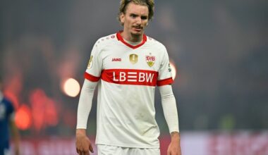 Stuttgart , VfB Opening VfB Stuttgart vs. FC Bologna , Nick Woltemade ( VfB ) *** Stuttgart , VfB Opening VfB Stuttgart vs FC Bologna , Nick Woltemade VfB