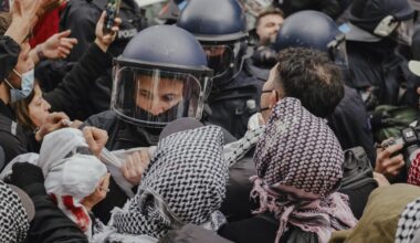 Palästina-Aktivisten verbreiten private Daten von Polizisten mit Migrationshintergrund